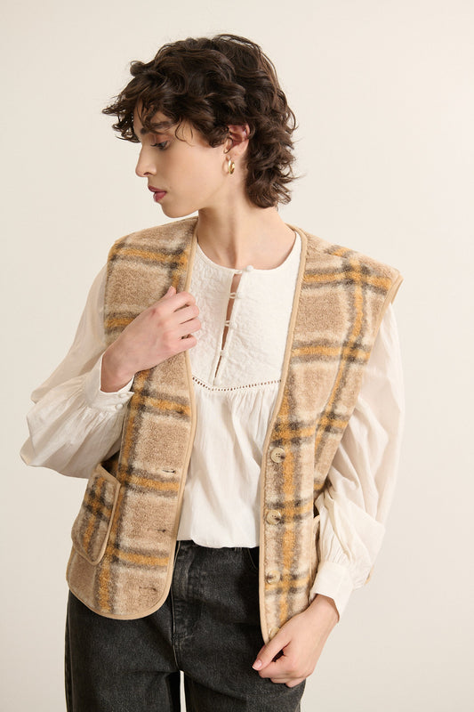 Blouse Berry 2055 Blanc