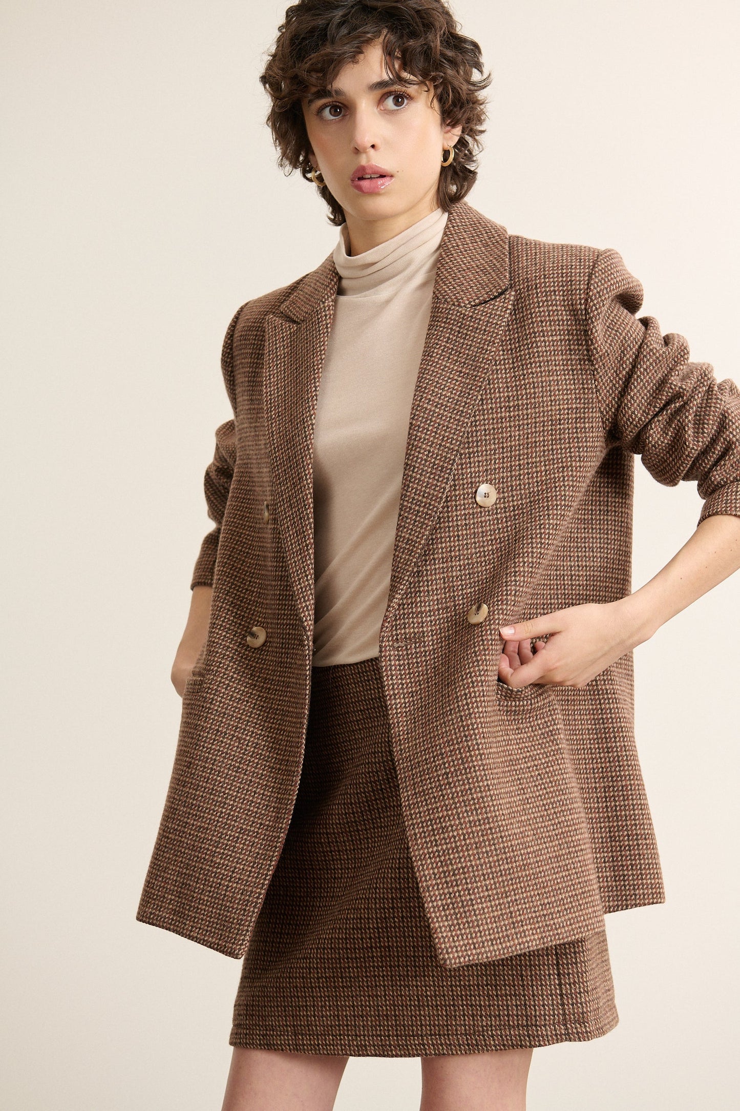 Skirt Bowen 2015 Marron