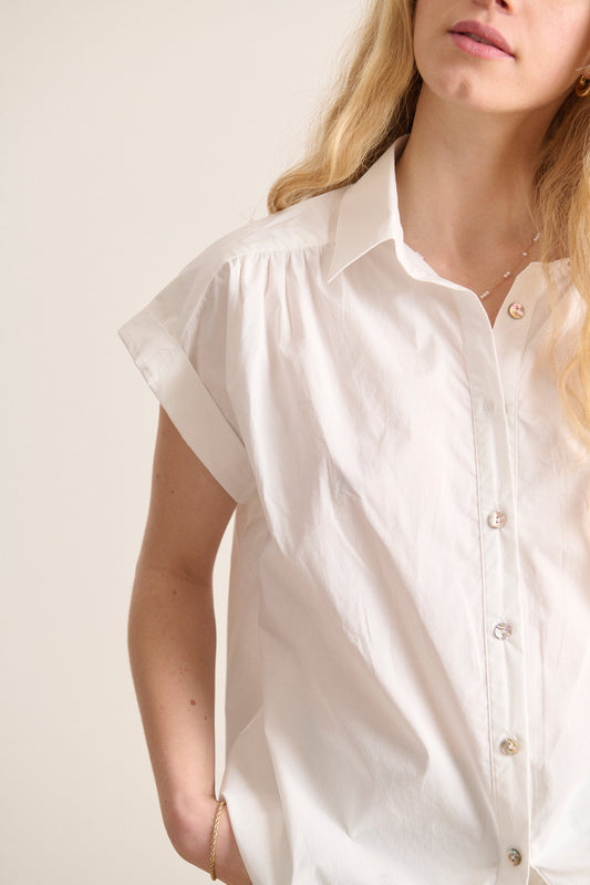 Blouse Levain 0851 Levain Shirt Blanc