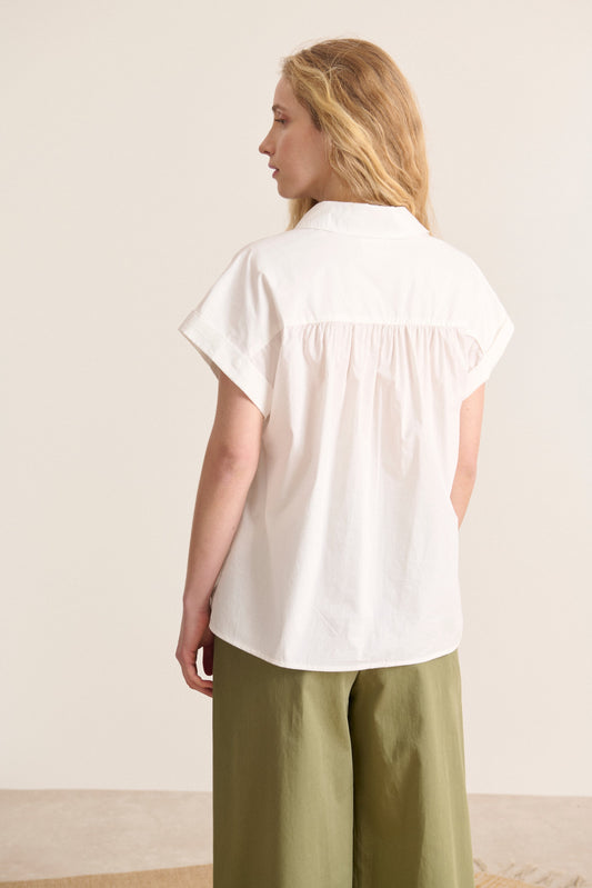 Blouse Levain 0851 Levain Shirt Blanc