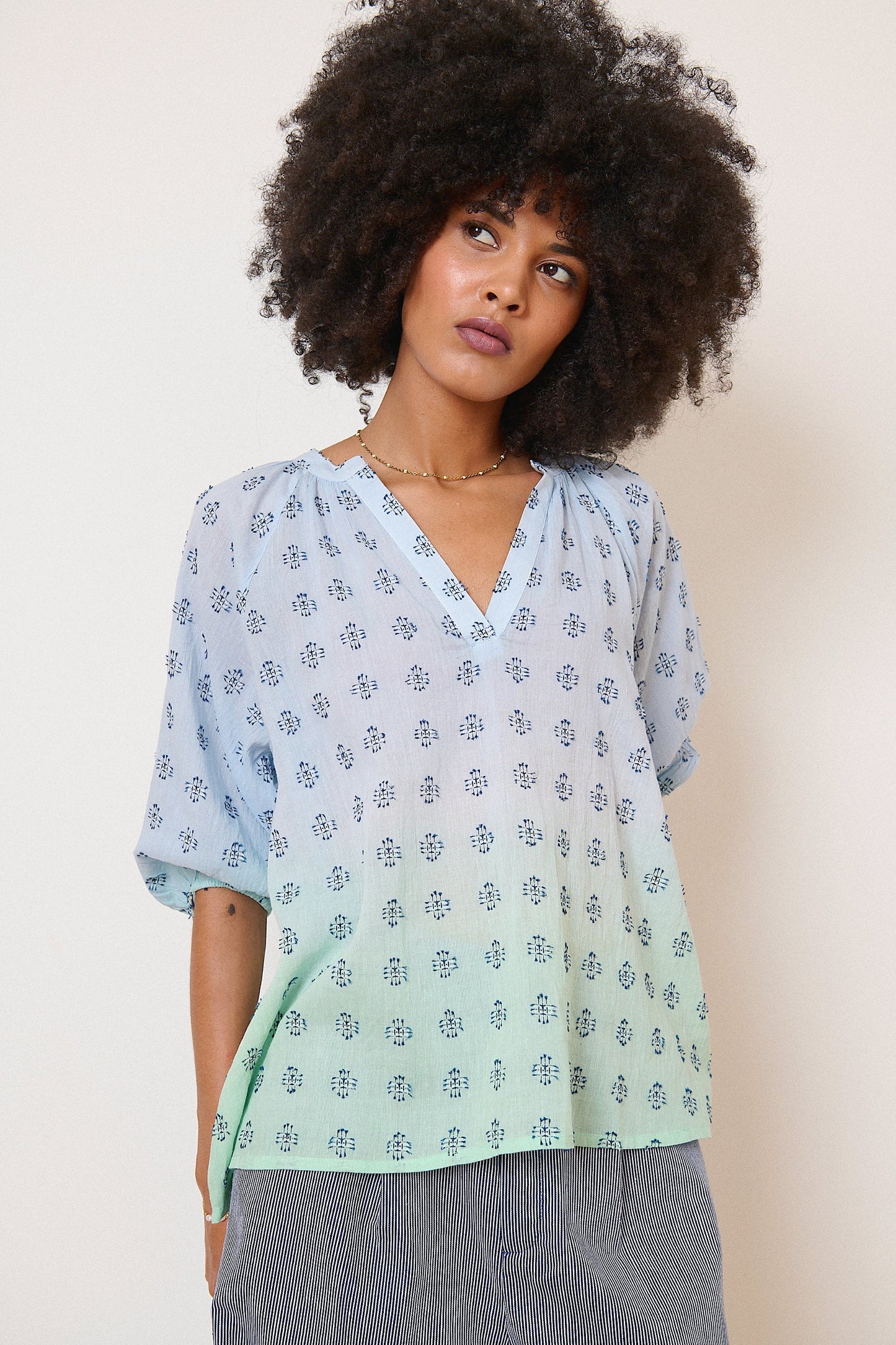 Blouse Neroli 0917 Bleu