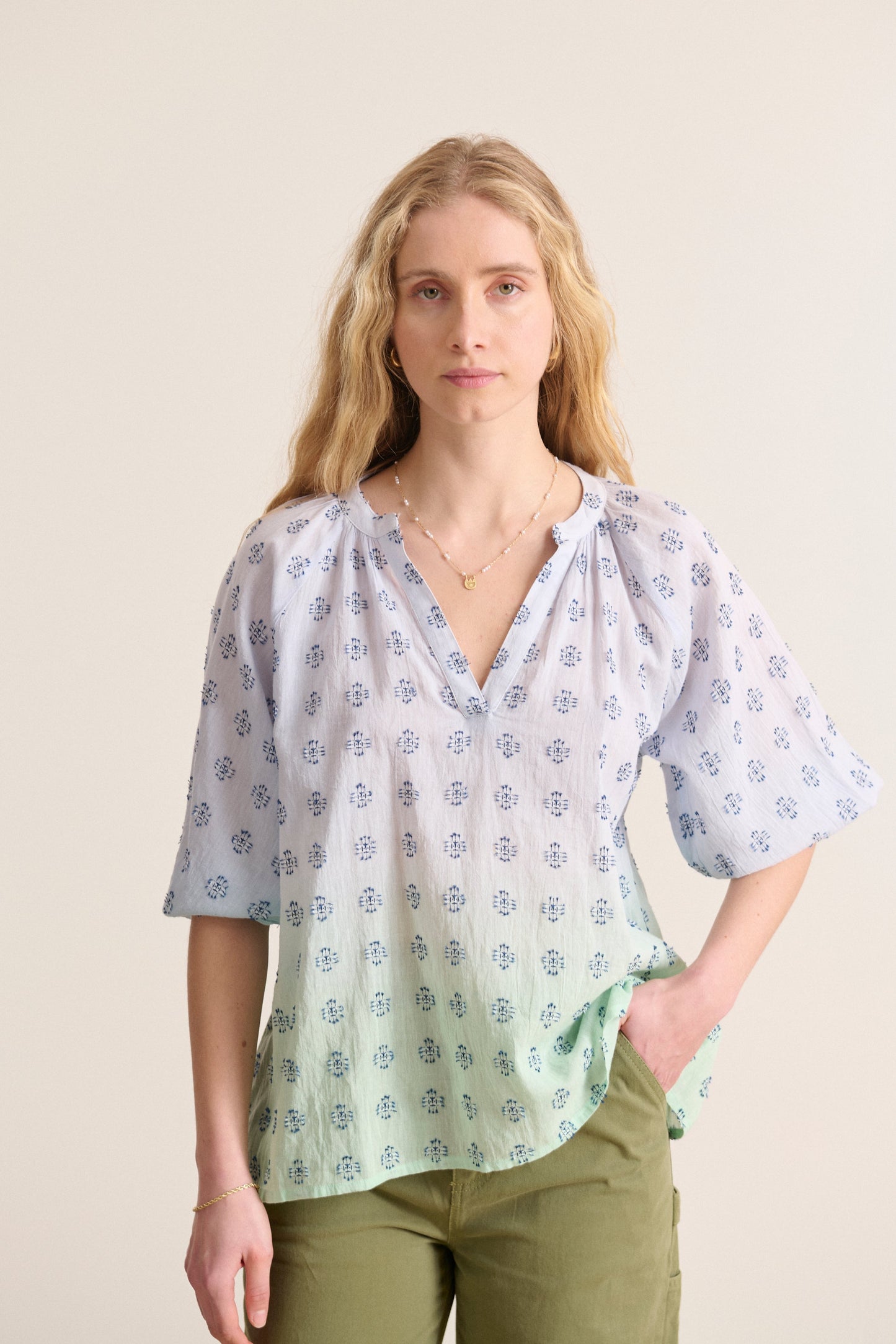 Blouse Neroli 0917 Bleu