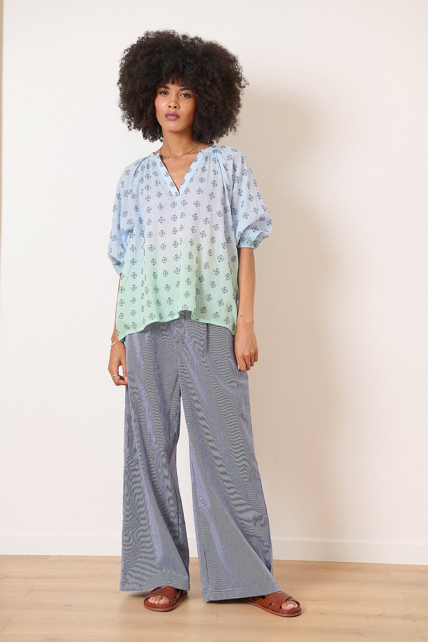 Blouse Neroli 0917 Bleu