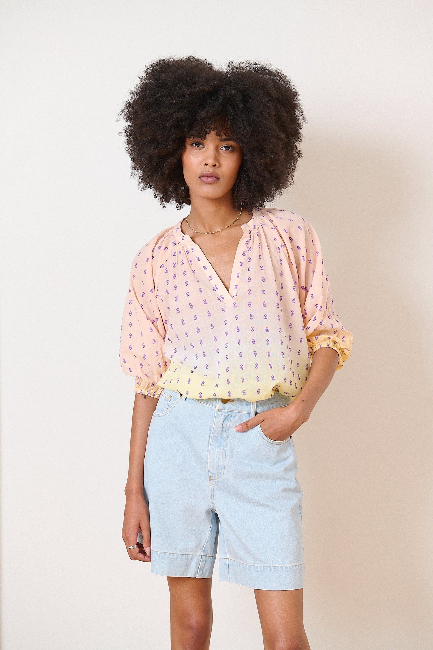 Blouse Neroli 0917 Jaune