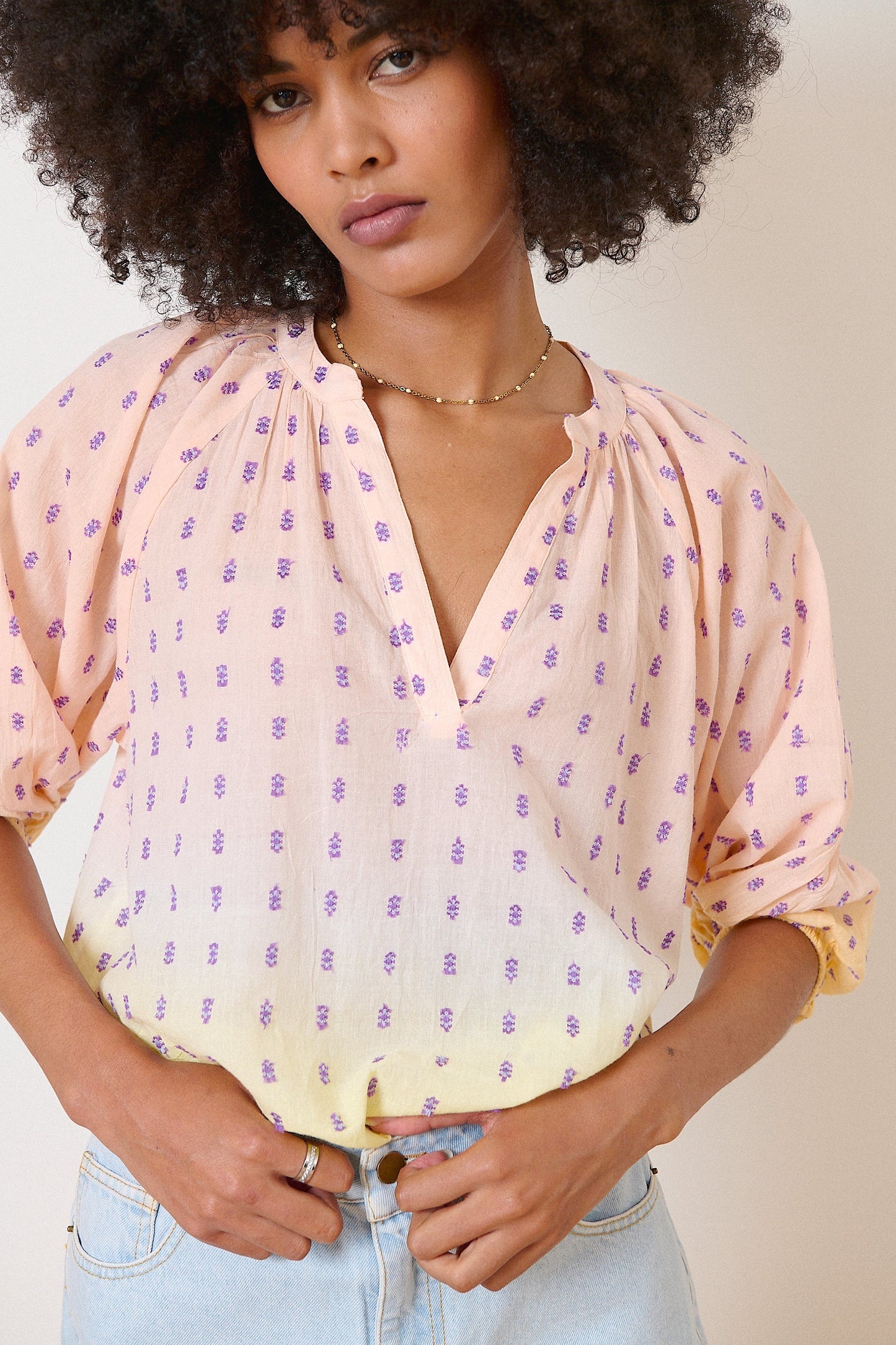 Blouse Neroli 0917 Jaune