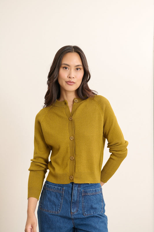 Cardigan Timeo 3266 Olive