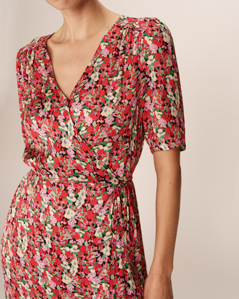 Dress Perline Rouge