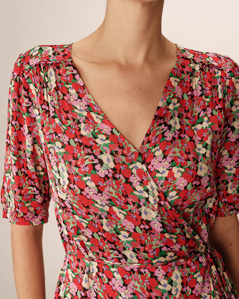 Dress Perline Rouge