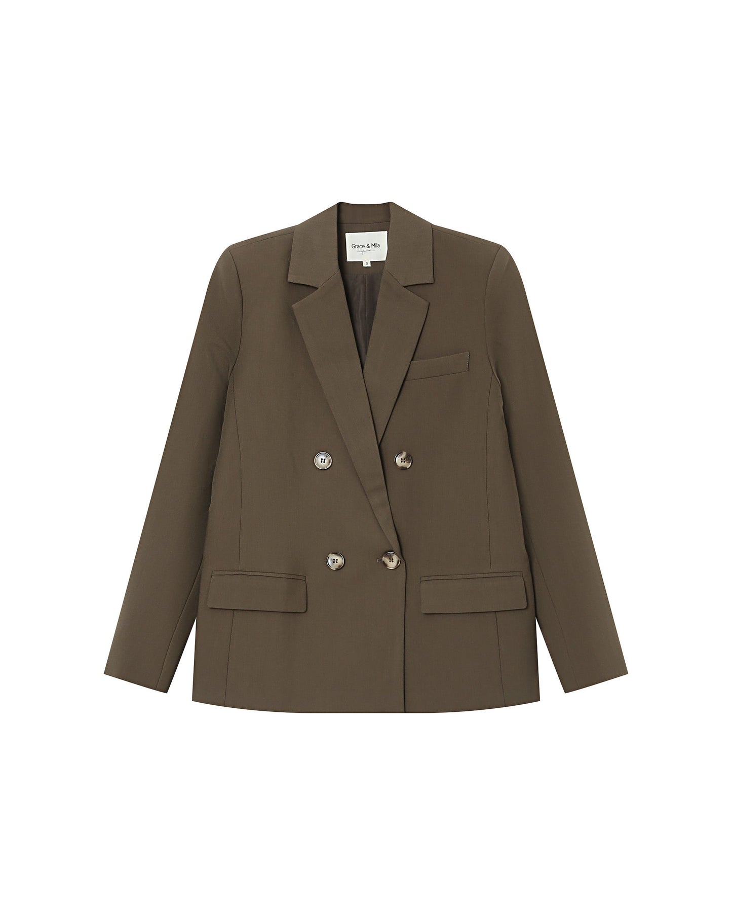 Coat Fw25111018 Sureau Vert-Foret