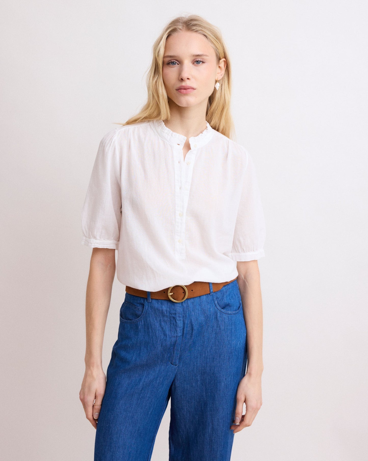Blouse Bdtd500 Teena Bdtd500 01-White