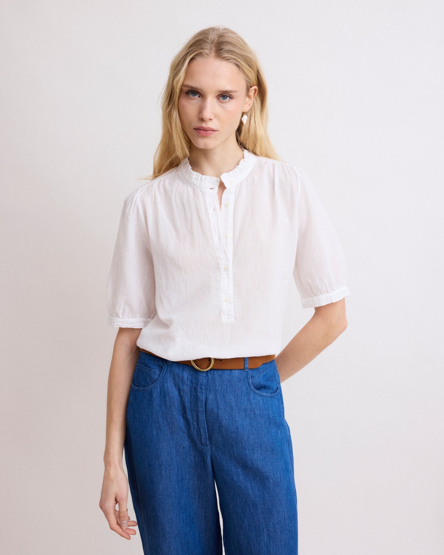 Blouse Bdtd500 Teena Bdtd500 01-White