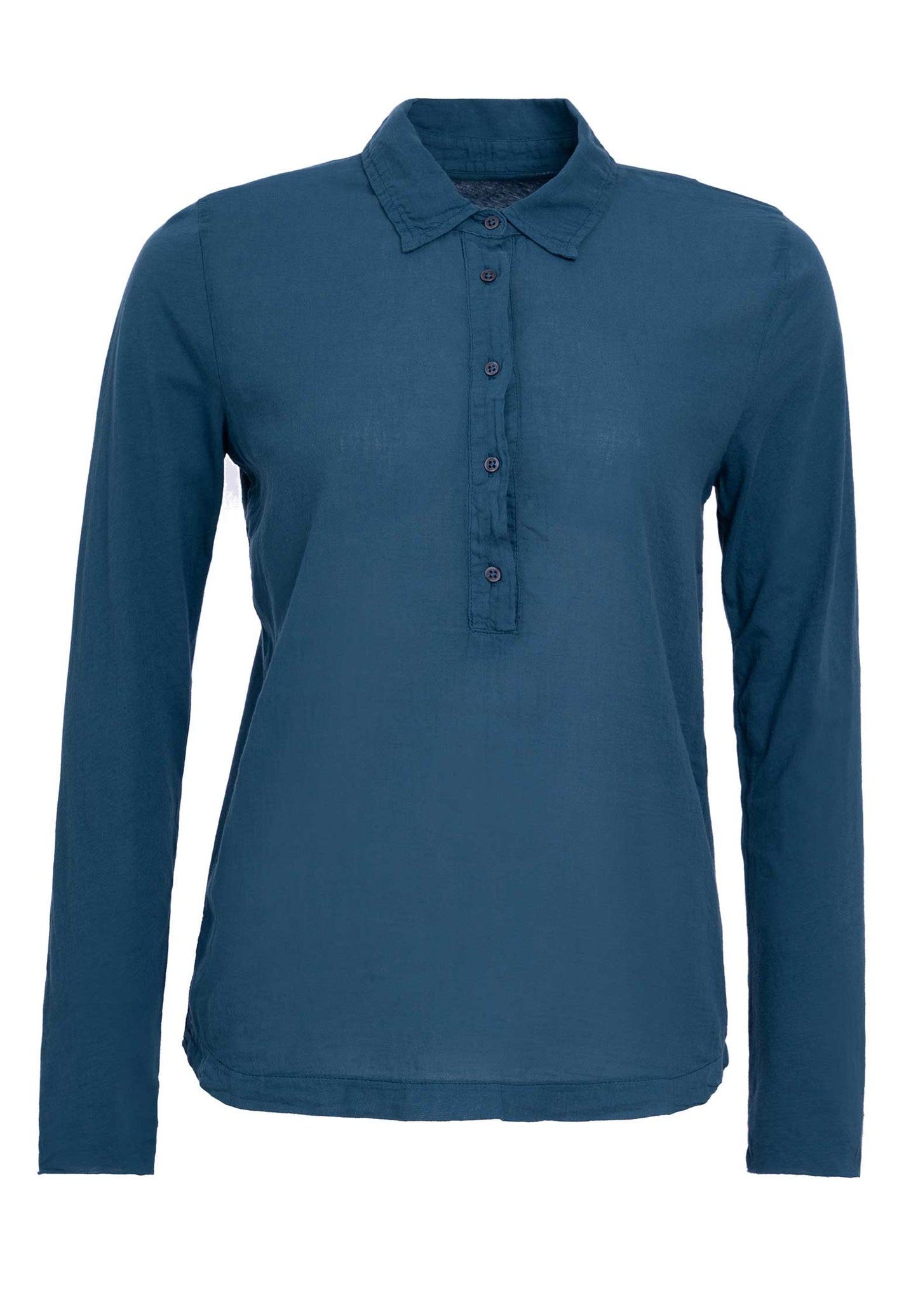 Hartford | Talbin Blouse in Polar-Blue Cotton