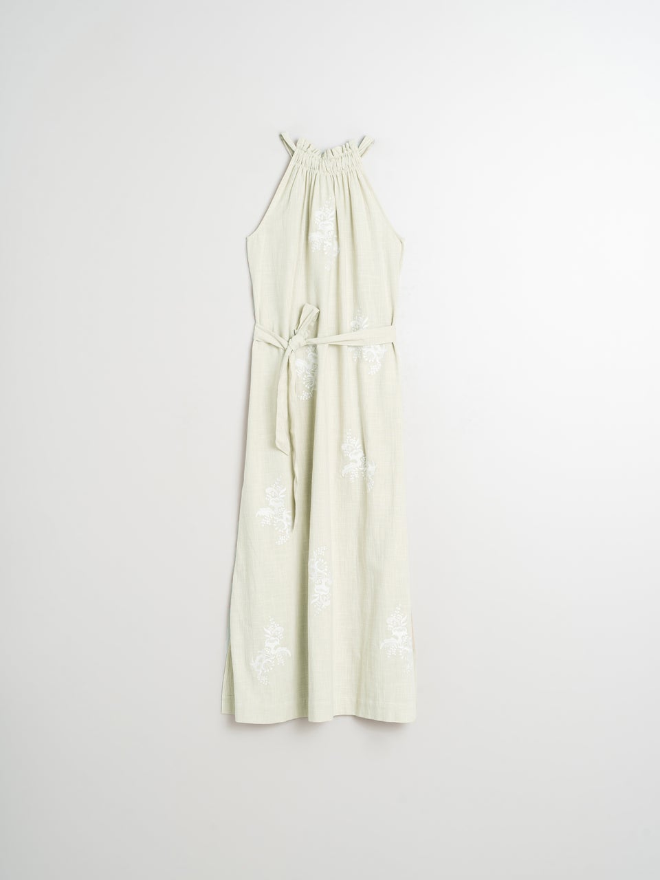Halter Collar Dress Mc240 Agua
