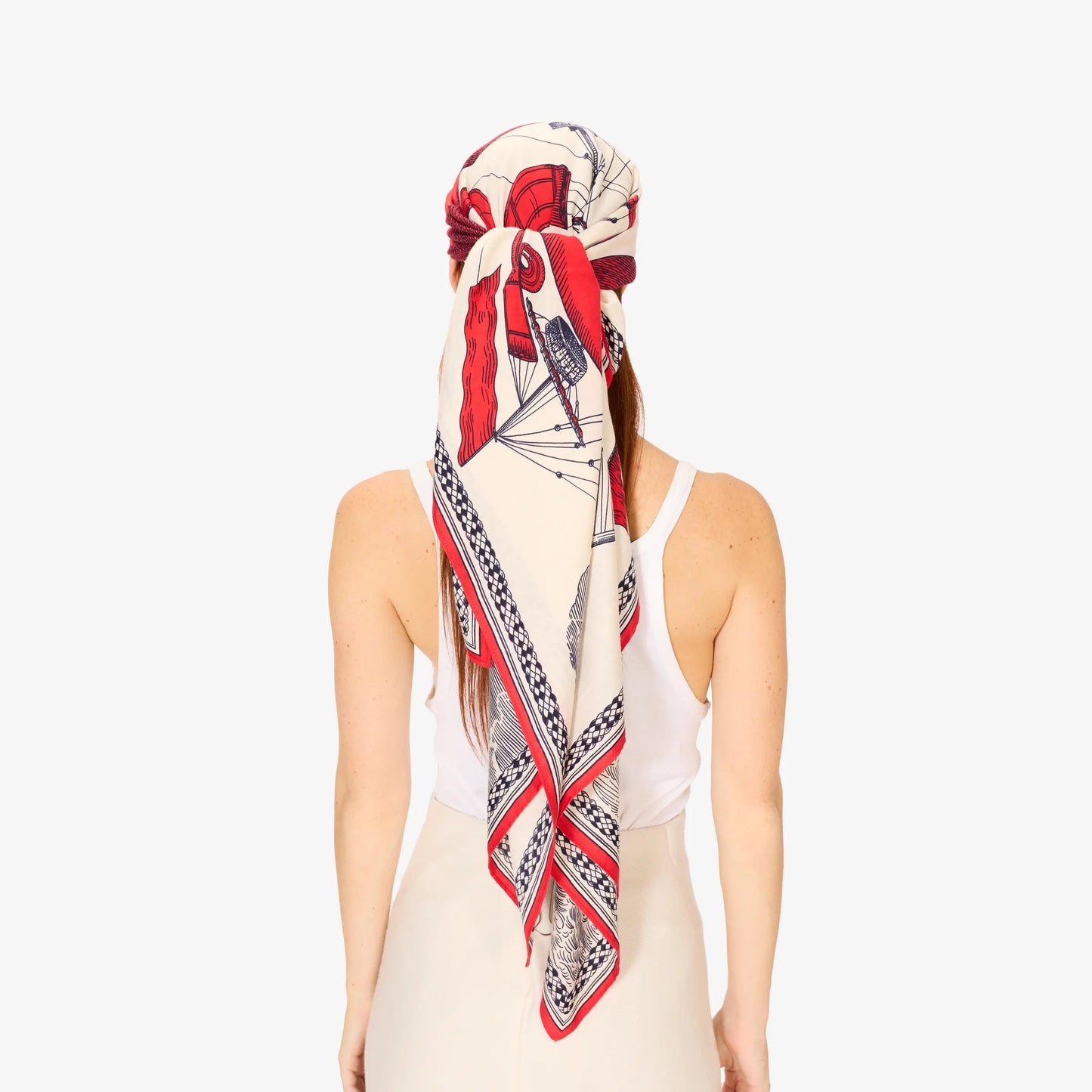 Scarf Ca212de06 Red