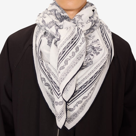 Scarf Ca212re00 White