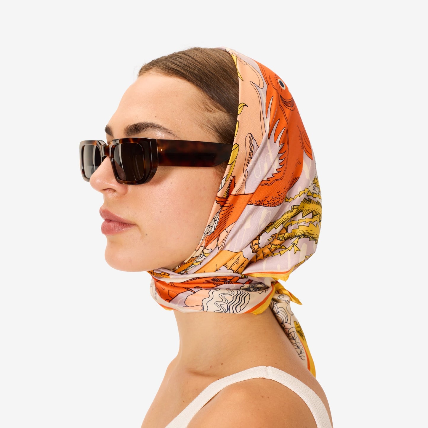 Scarf Ca21fan41 Powder