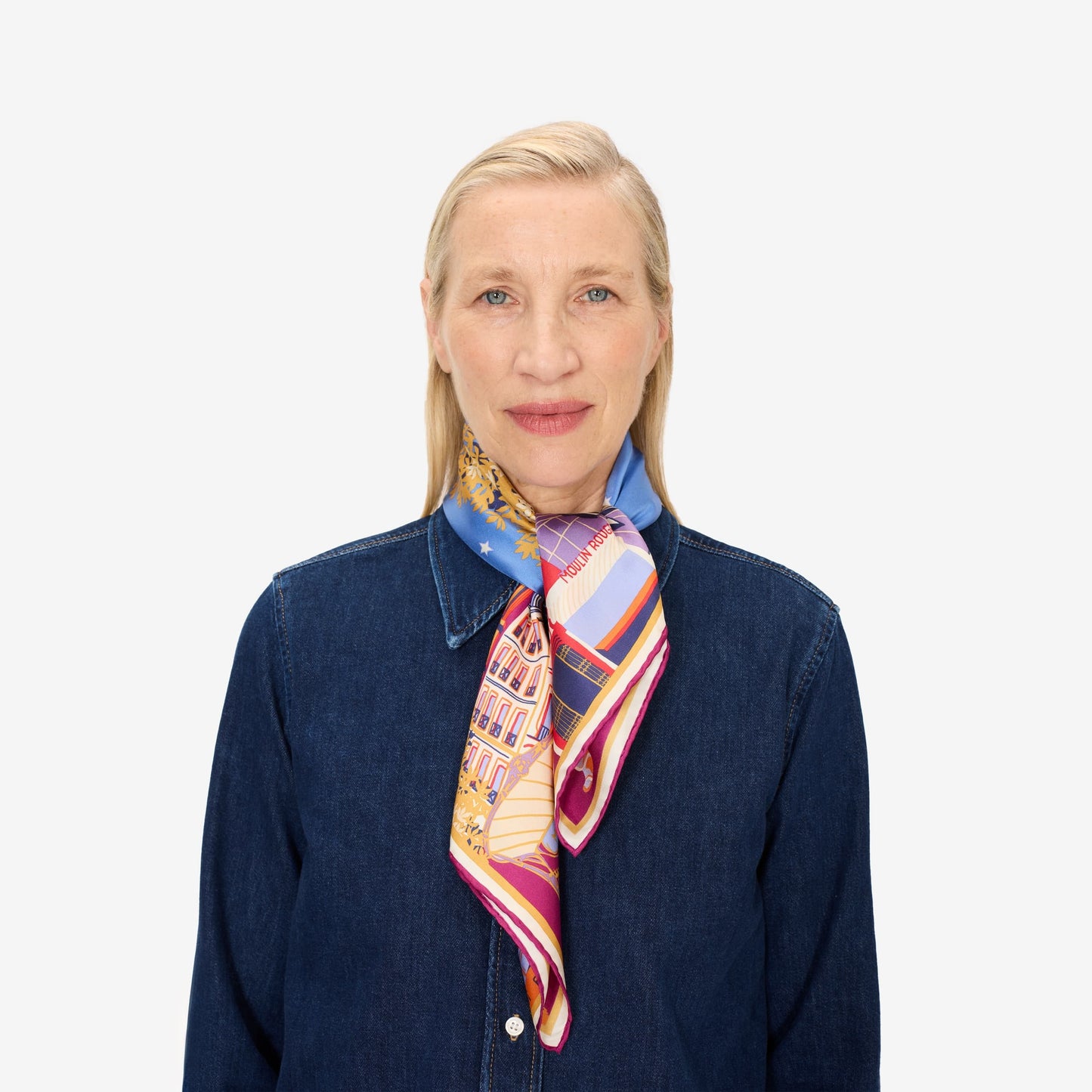 Scarf Ca21jai64 Night