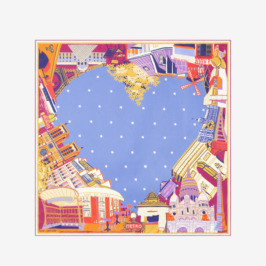 Scarf Ca21jai64 Night