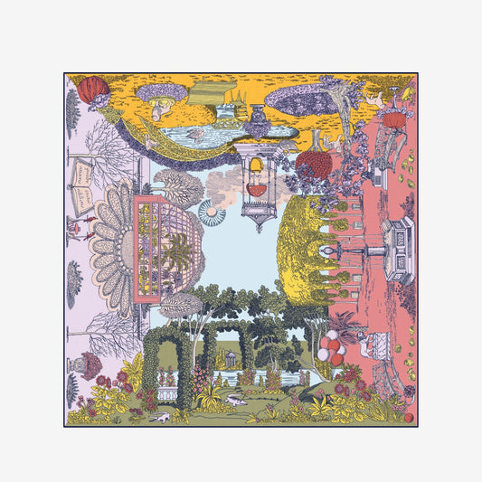 Scarf Ca221qu23 Pastel