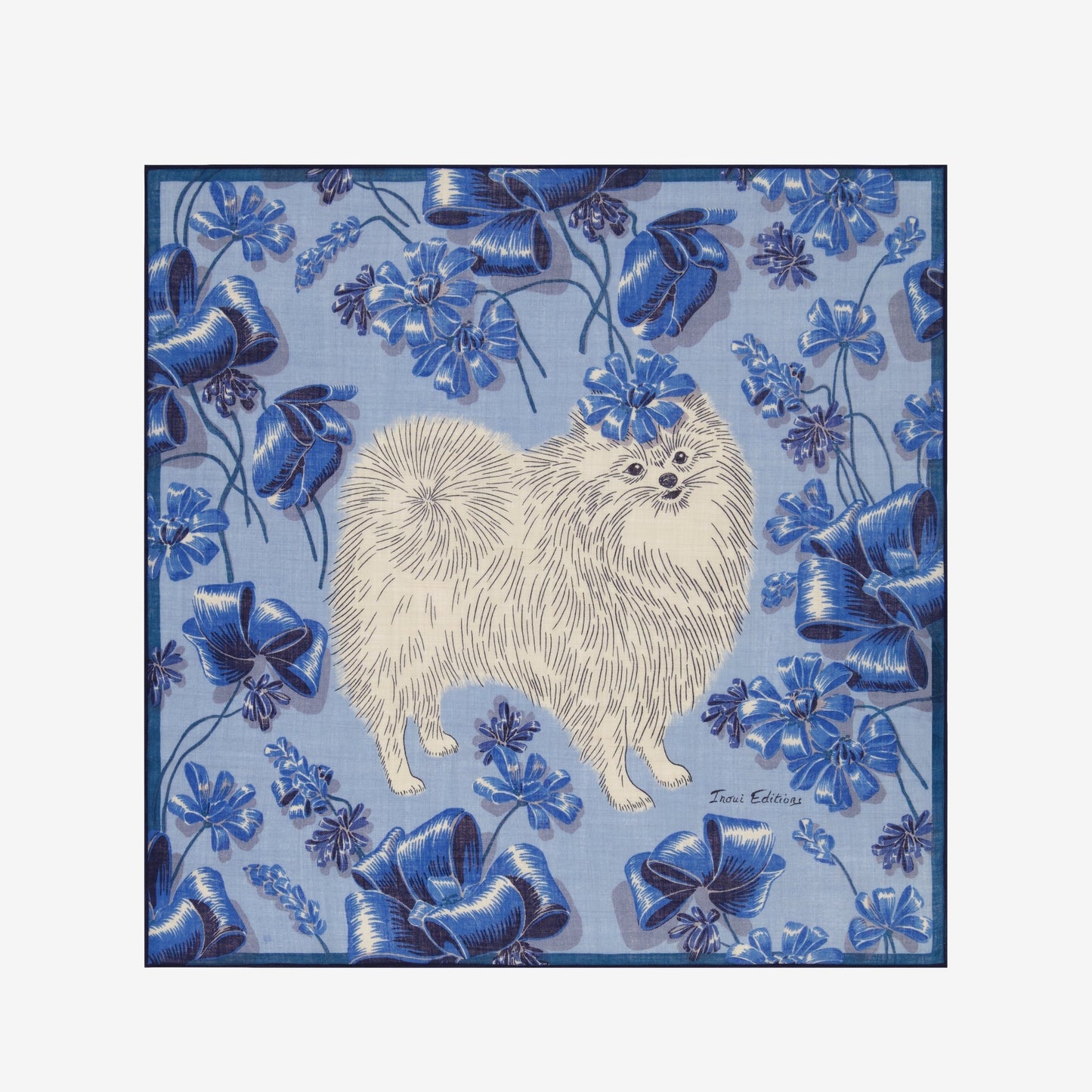 Scarf Ca22tou04 Blue