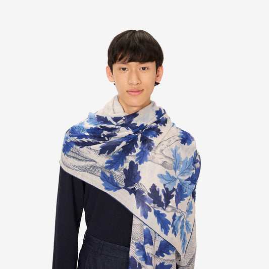 Scarf Et211am04 Blue