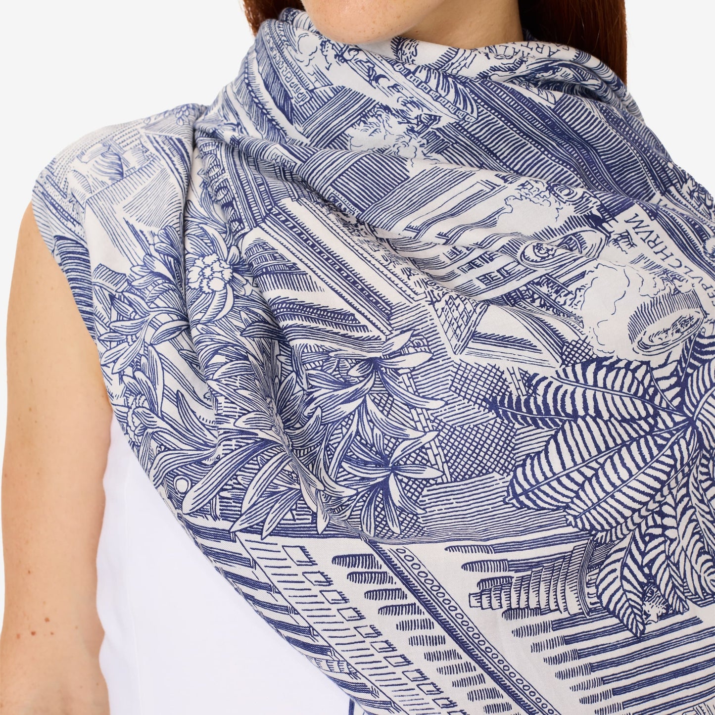 Scarf Et211pi04 Blue