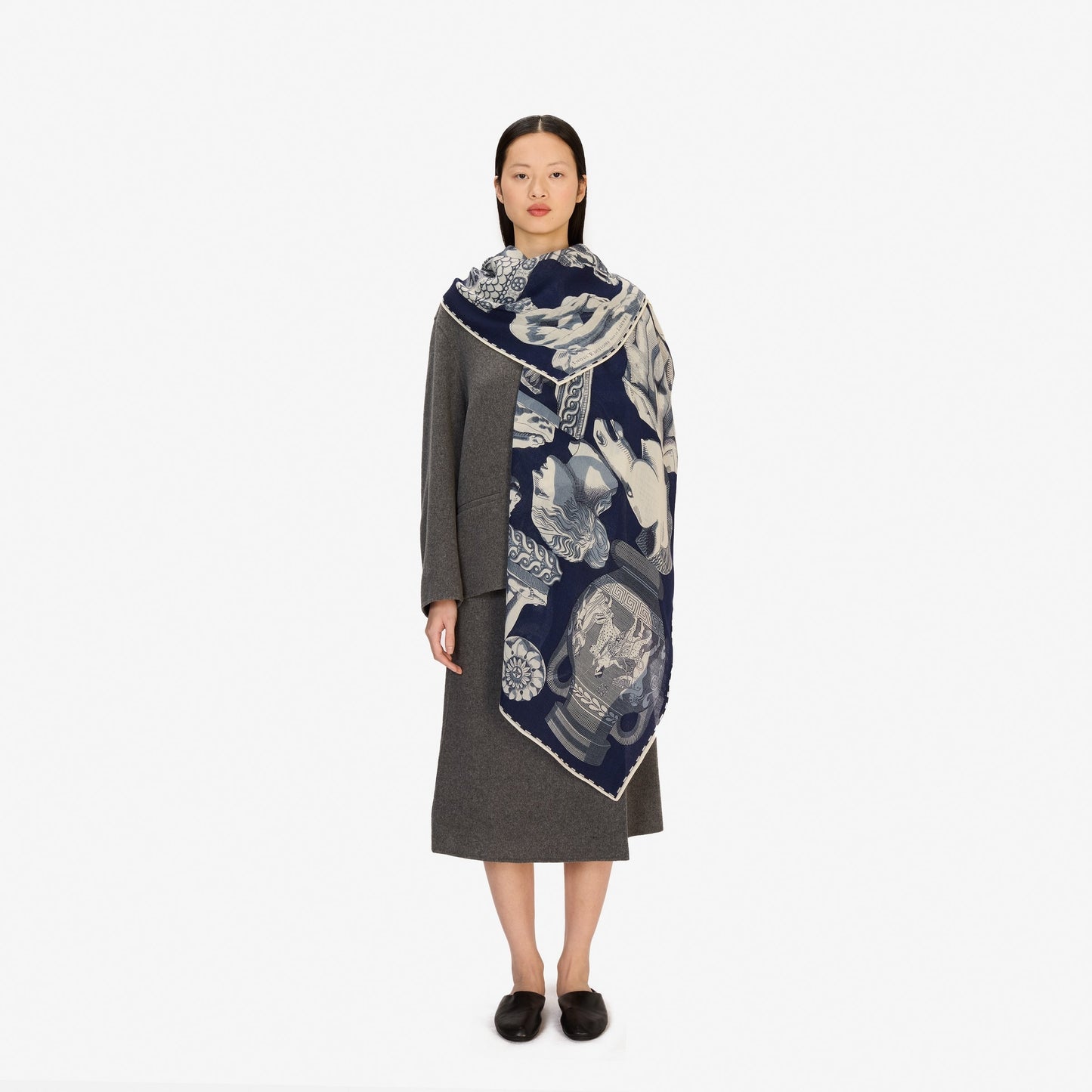 Scarf Et22arc24 Navy