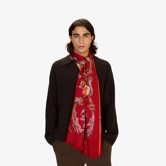 Scarf Et22roc06 Red