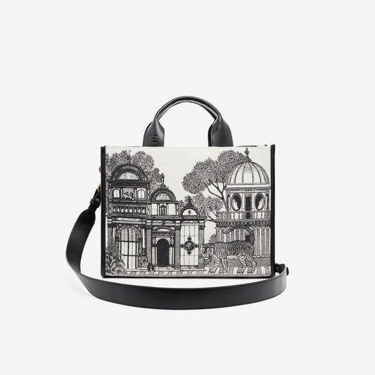 Tote Bag Ma20nm01 Black-White