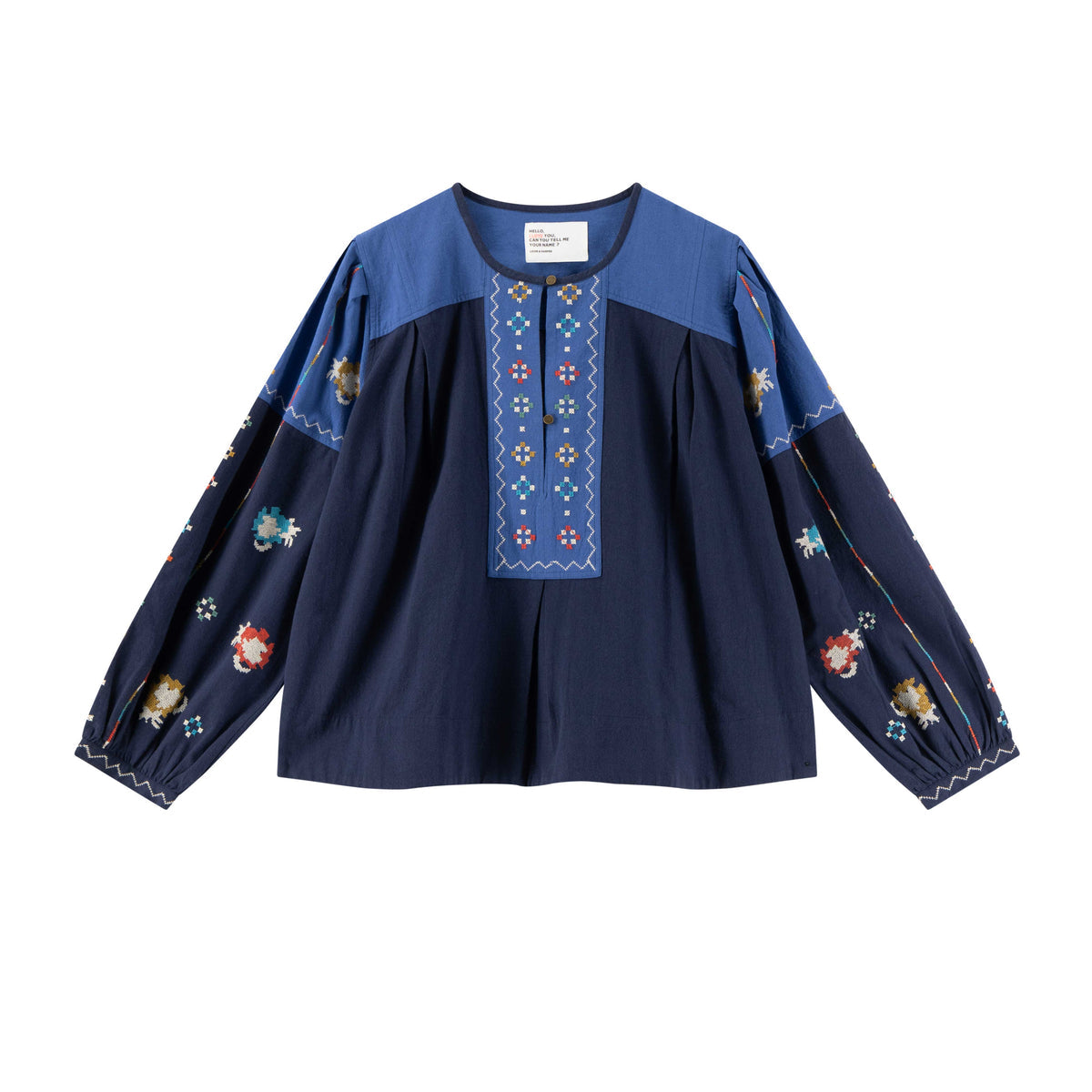 Blouse Chuki Tc1 Chuki Tc139 Brd Blue