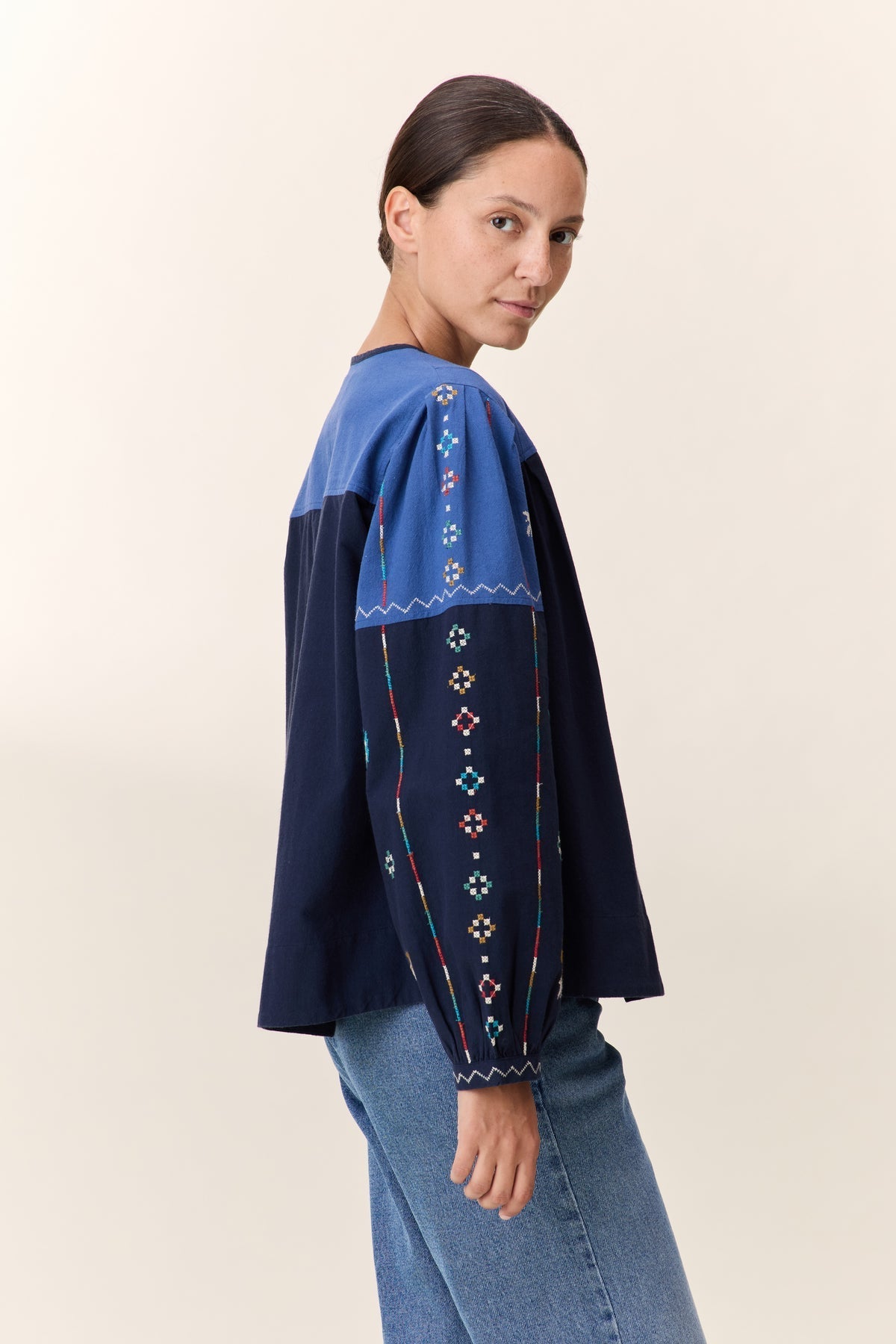 Blouse Chuki Tc1 Chuki Tc139 Brd Blue