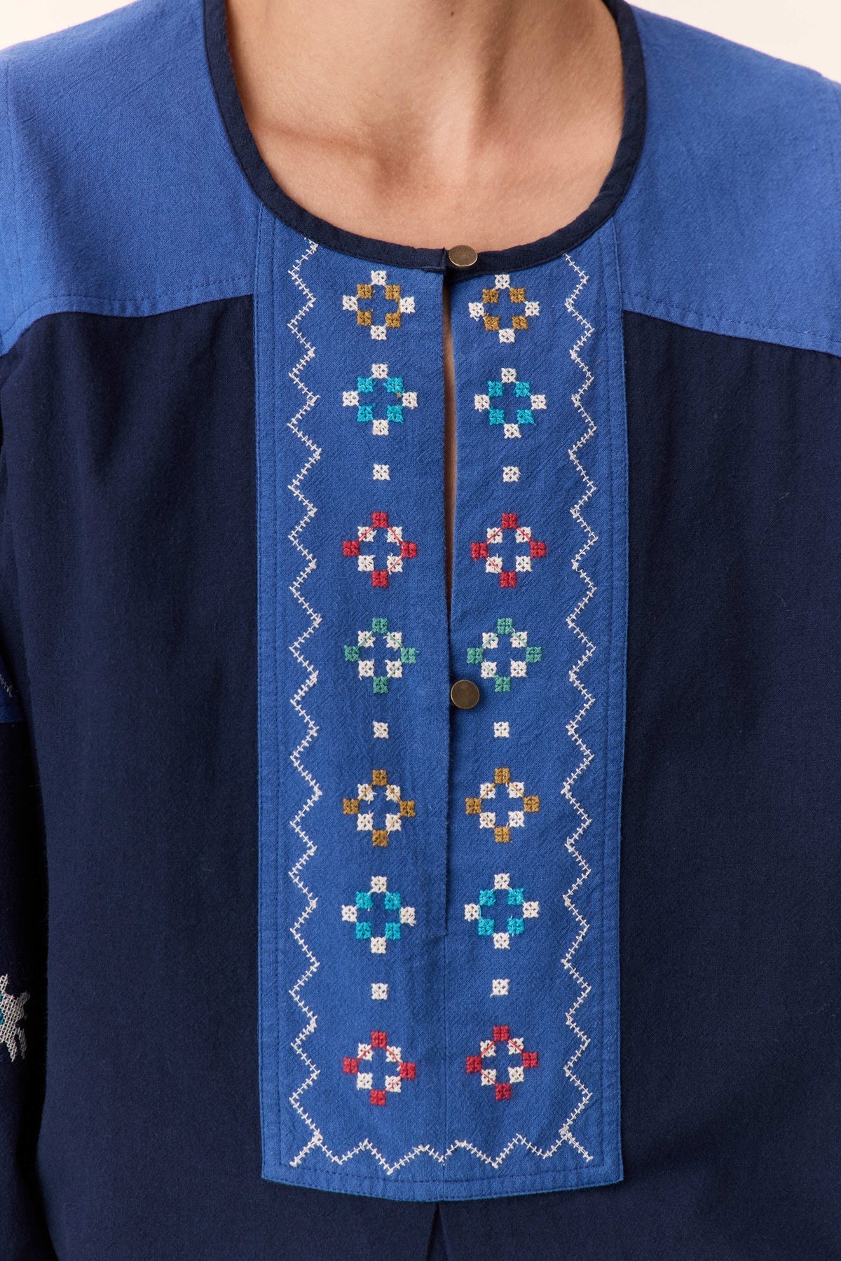 Blouse Chuki Tc1 Chuki Tc139 Brd Blue