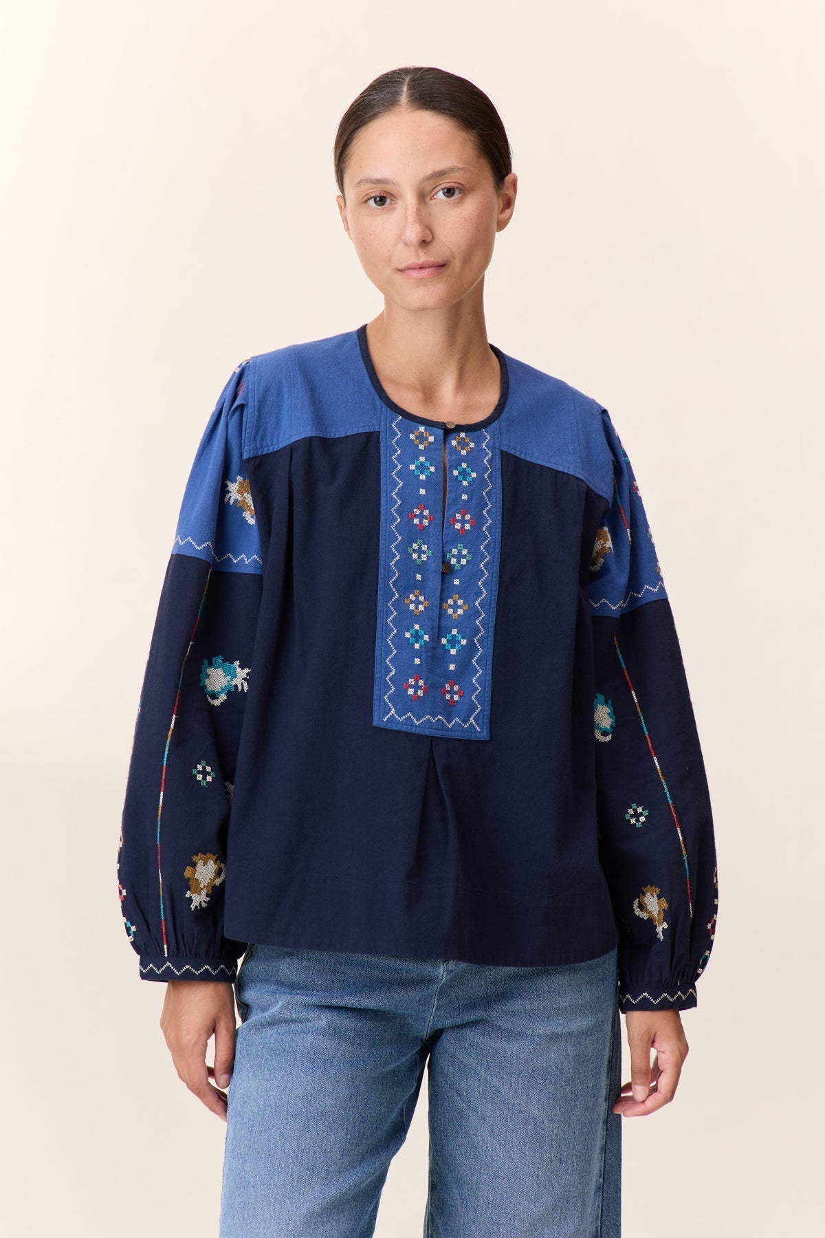 Blouse Chuki Tc1 Chuki Tc139 Brd Blue