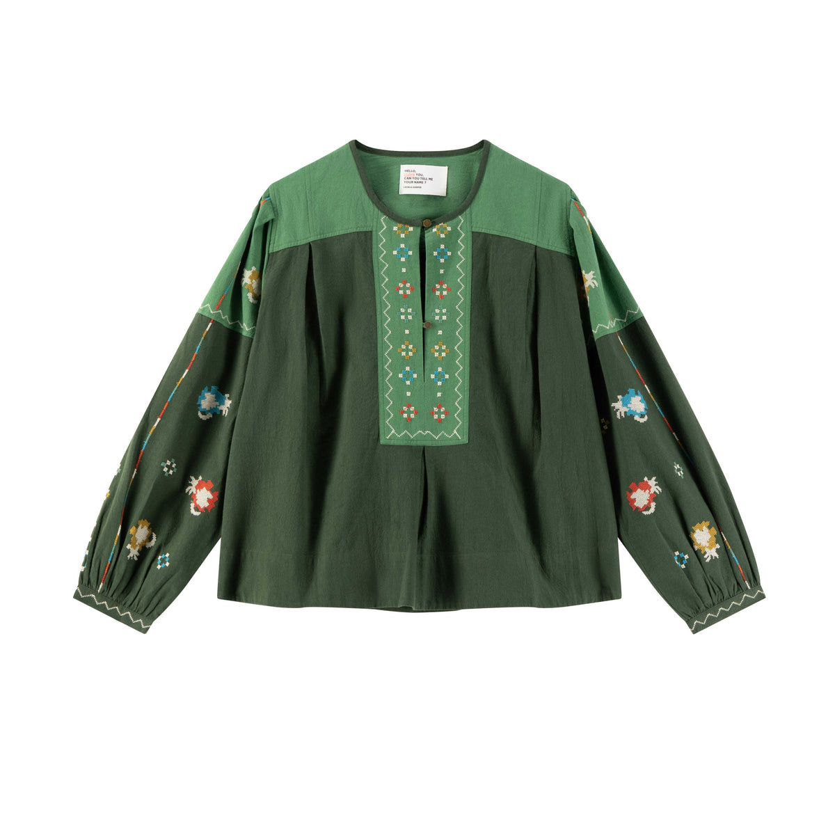 Blouse Chuki Tc1 Chuki Tc139 Brd Green