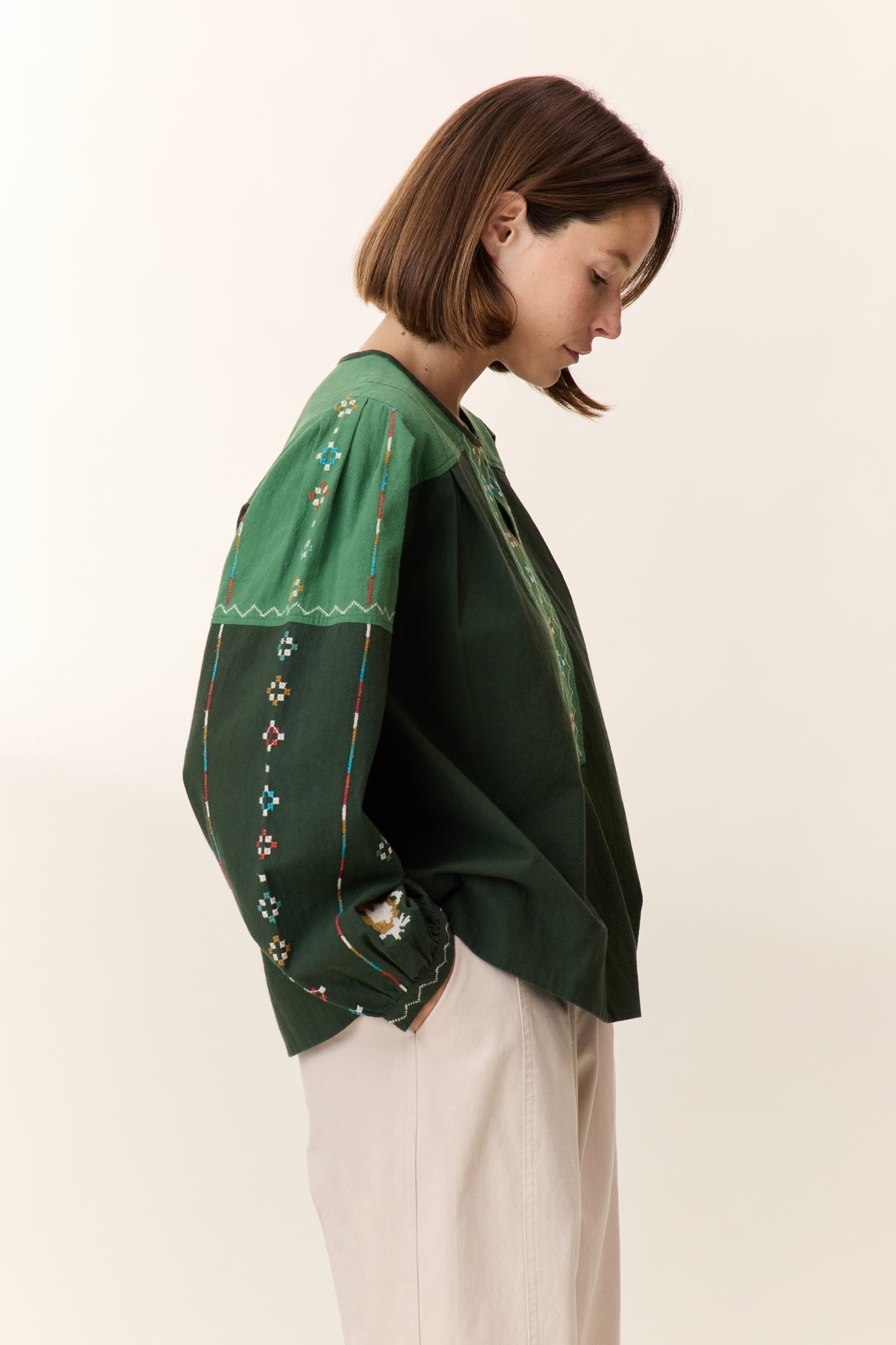 Blouse Chuki Tc1 Chuki Tc139 Brd Green