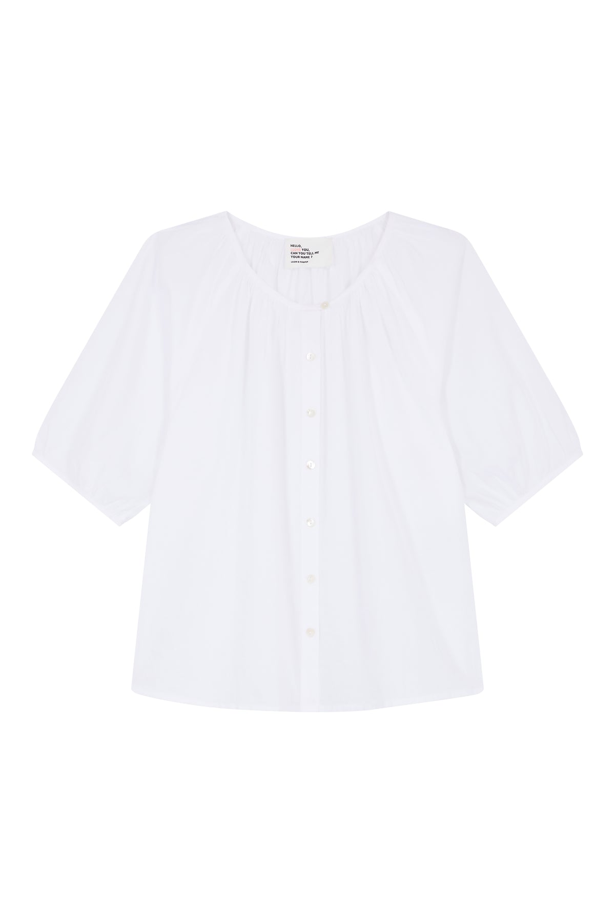 Blouse Cool Tc16 Cool Tc160 Pleat White