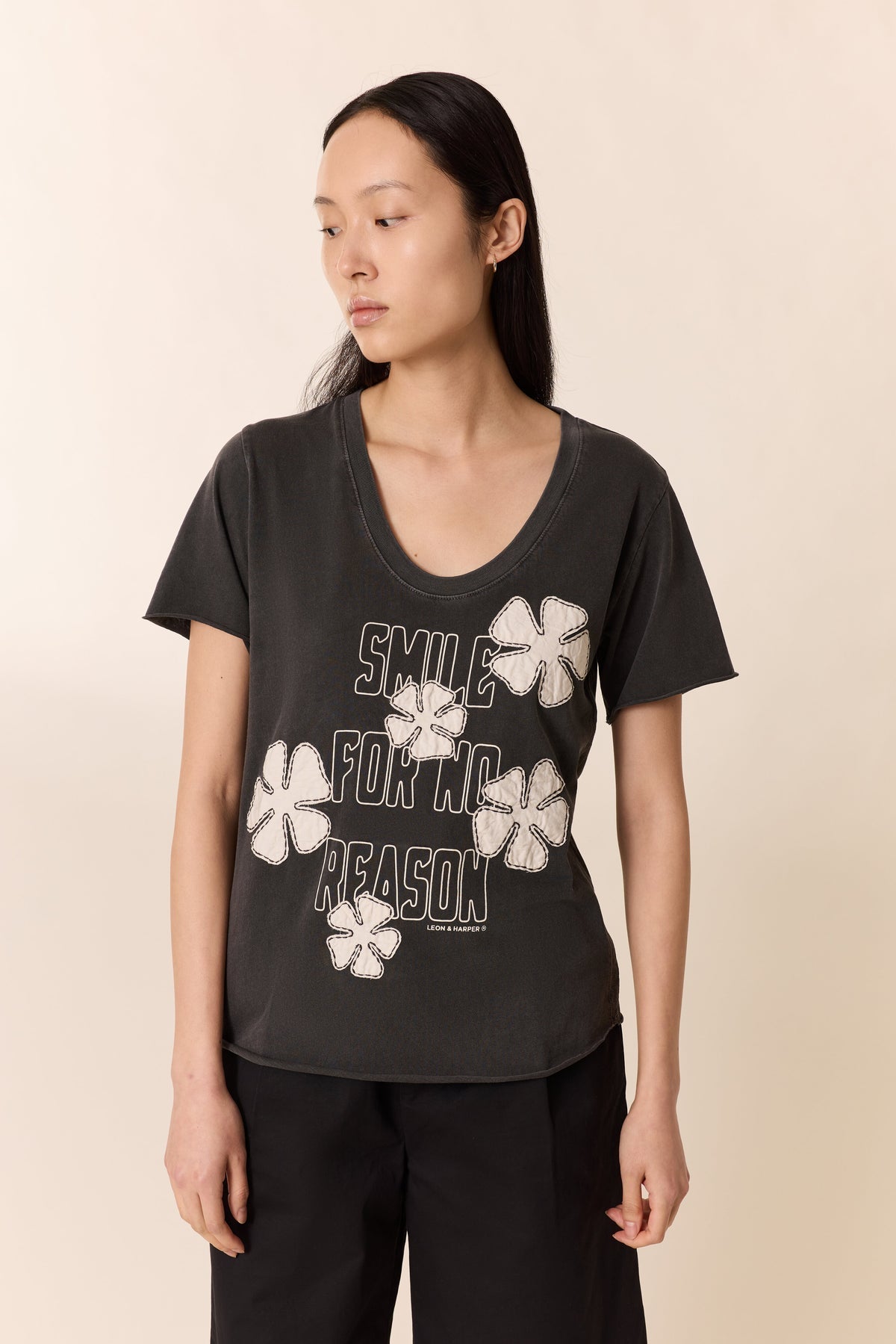 Unisex T-Shirt 100 Percent Cotton Jersey Knit Premium - Carbone