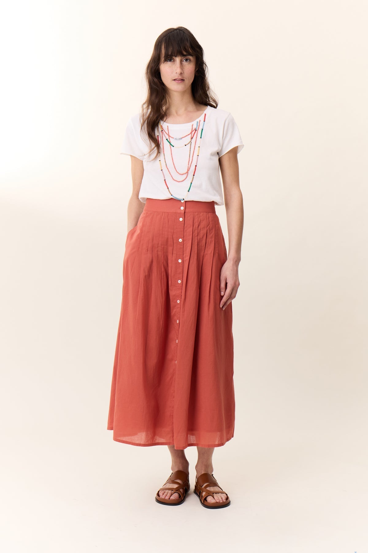 Tshirt Toro Jc05 Toro Jc05 Beads Off-White