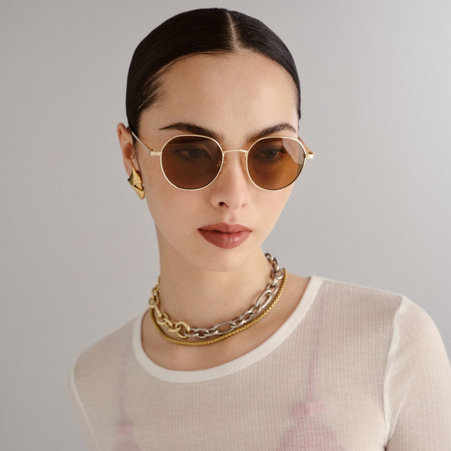 Sunglasses Odyssey 25 Odyssey 2552212 Gold-Light-Brown