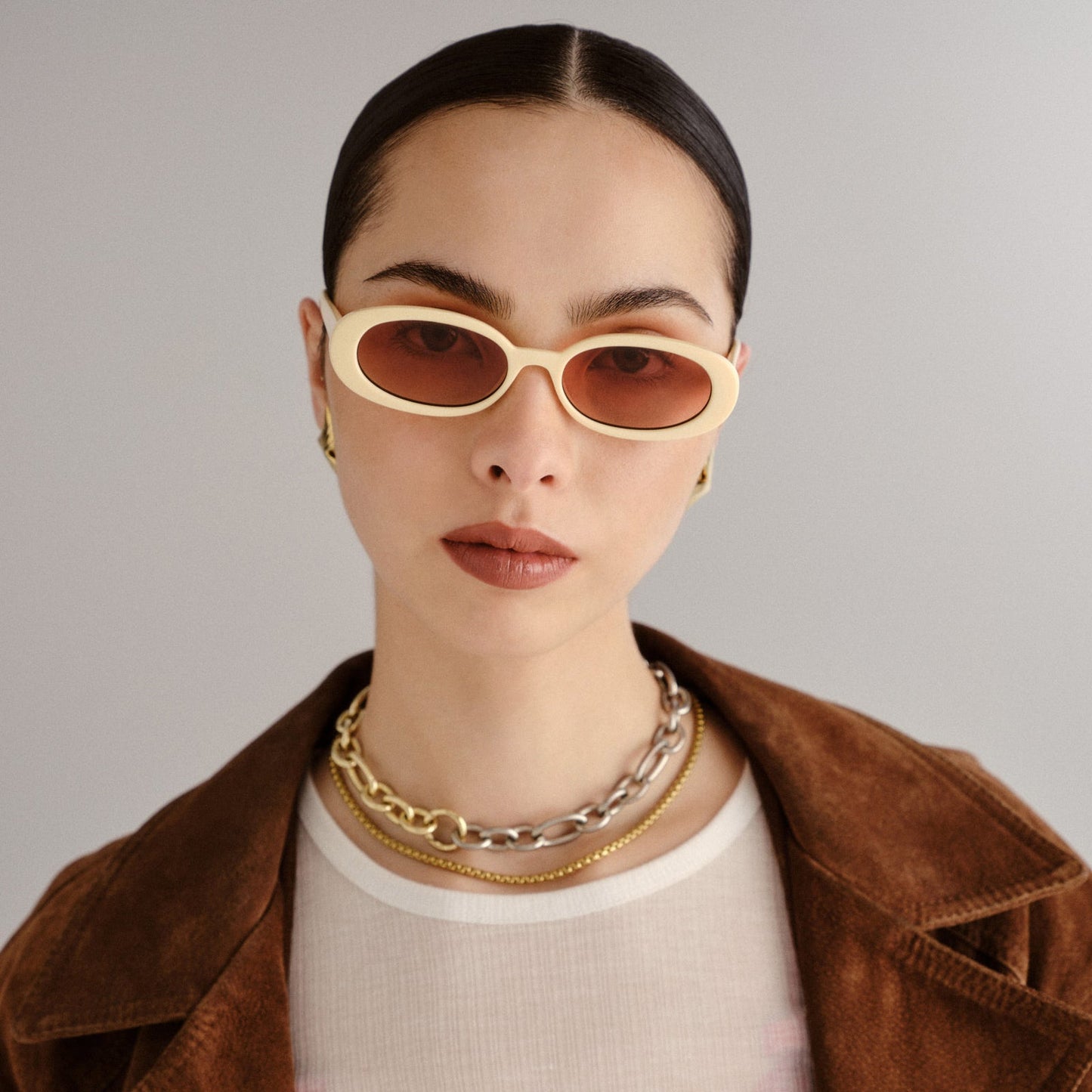 Sunglasses Outta Love Outta Love 229 Ecru