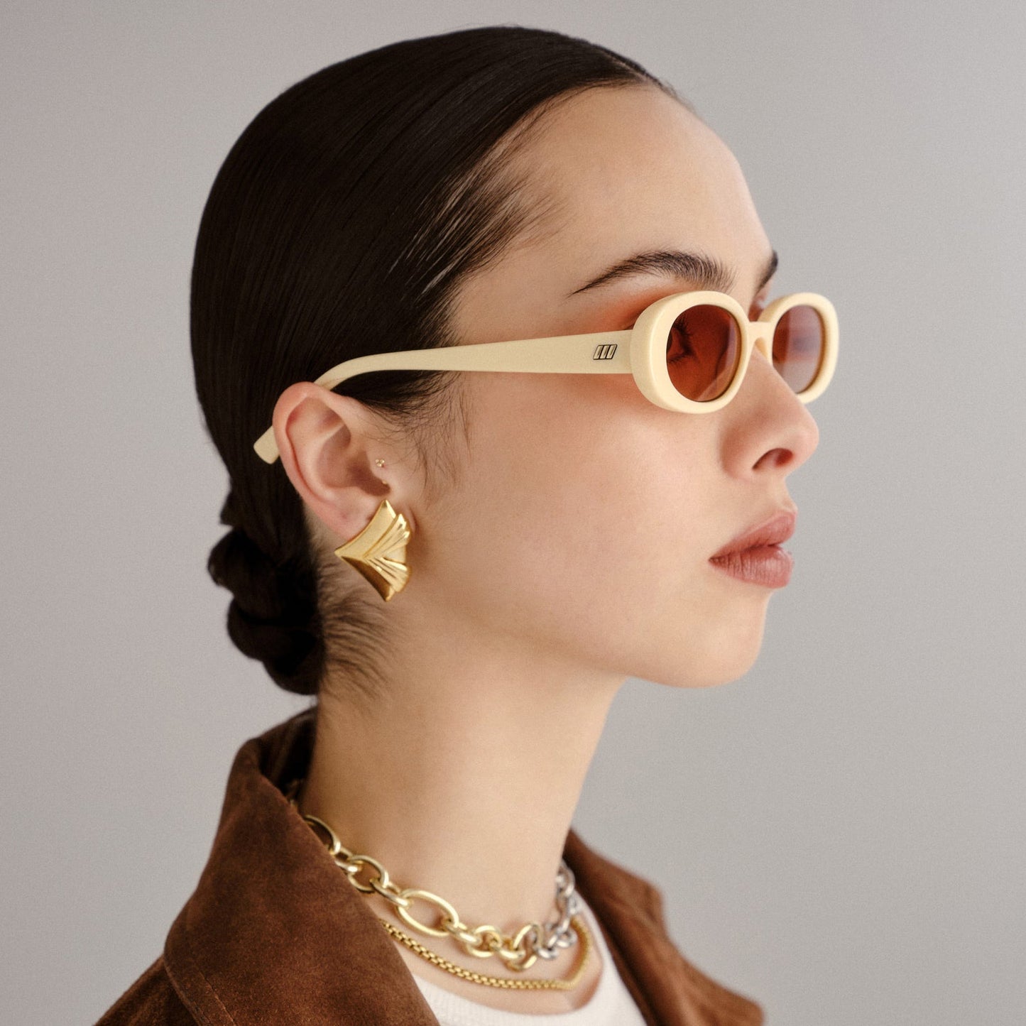 Sunglasses Outta Love Outta Love 229 Ecru