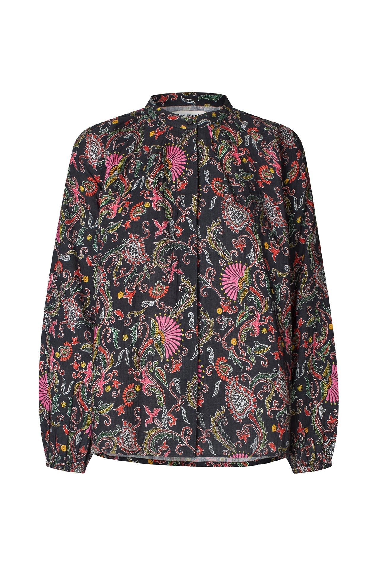 25401-1072 Blou Haileyll Flower Flower-Print