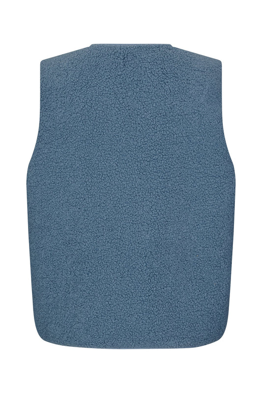 90019-1014 Gile Hugoll Vest Dusty-Blue
