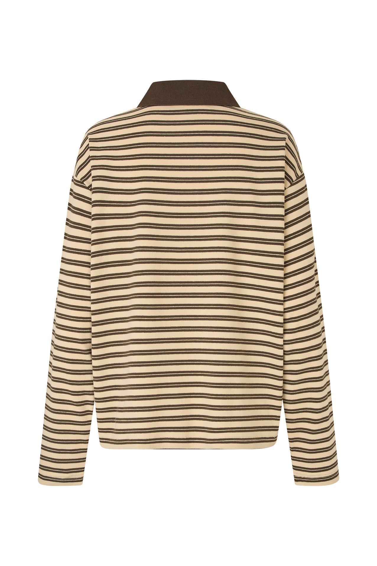 25499-1067 Tshi Mobyll Polo Ls Dark-Mokka