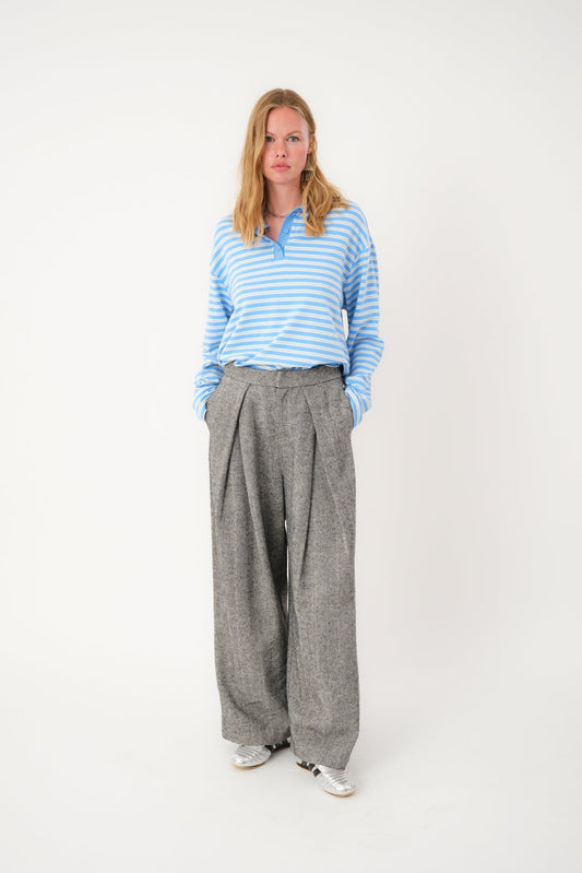 25499-1067 Tshi Mobyll Polo Ls Light-Blue