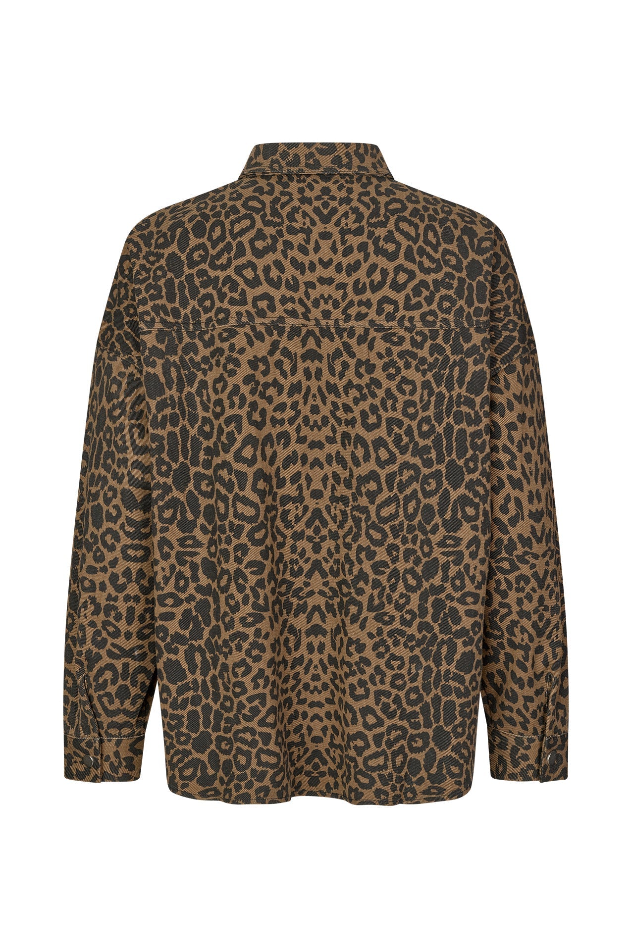 25461-1043 Shir Veidall Shirt Ls Leopard-Print