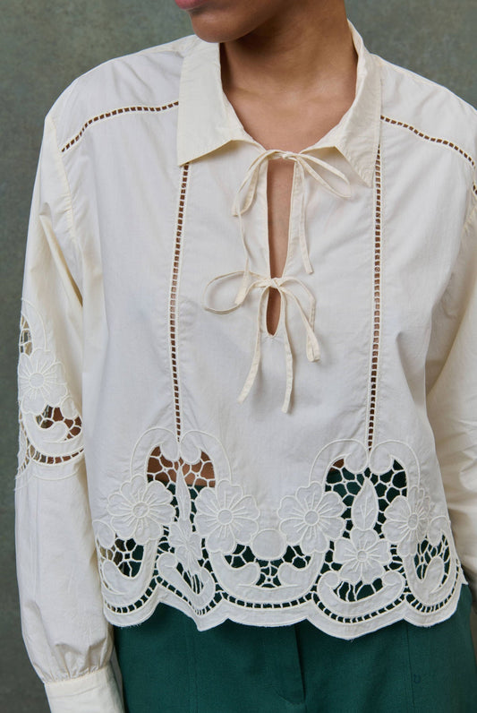 Blouse B0286 Alinou Cream