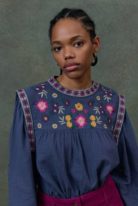 Blouse B0032 Izza Midnight