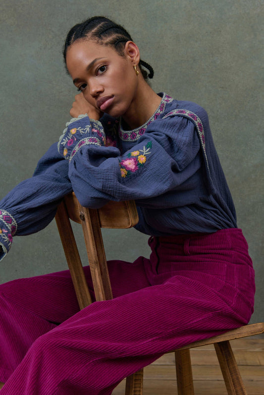 Blouse B0032 Izza Midnight