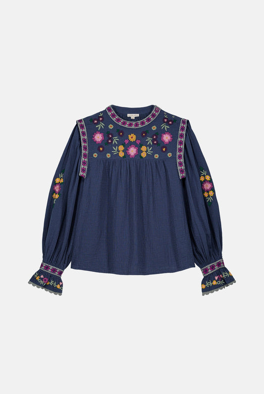 Blouse B0032 Izza Midnight